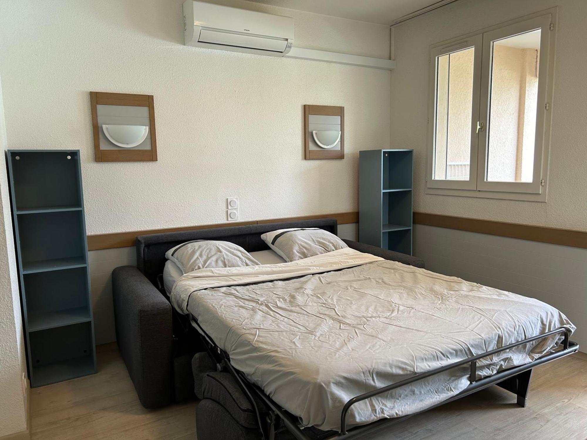 Vue Piscine - Clim Apartment *
